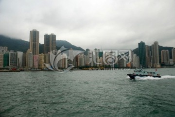 香港岛远眺