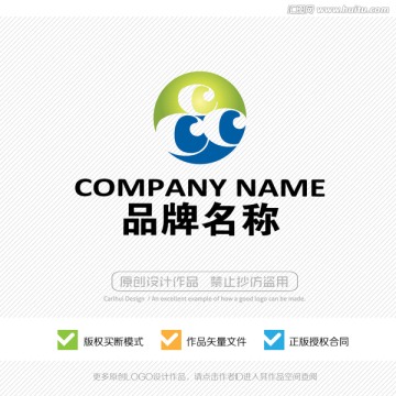 字母C 标志LOGO设计