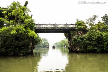 湖泊 小桥