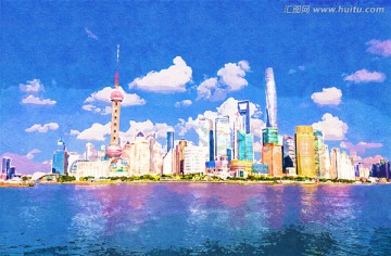 上海抽象画