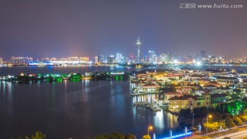 金鸡湖夜色