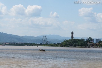 江心屿风光