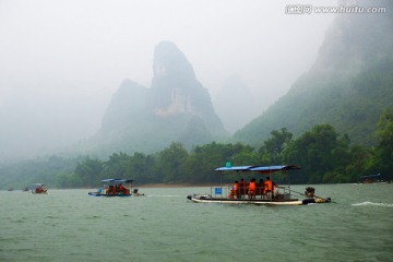 烟雨漓江