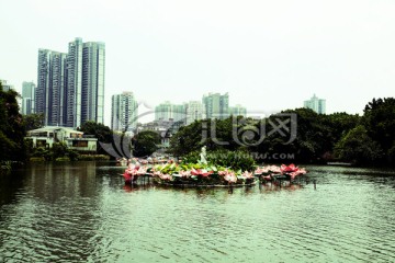 广州荔枝湾 古建筑物 十三行