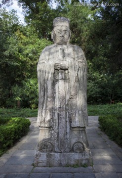 明孝陵神道 人物雕像