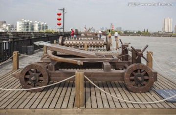 南京明城墙 火炮 弩车