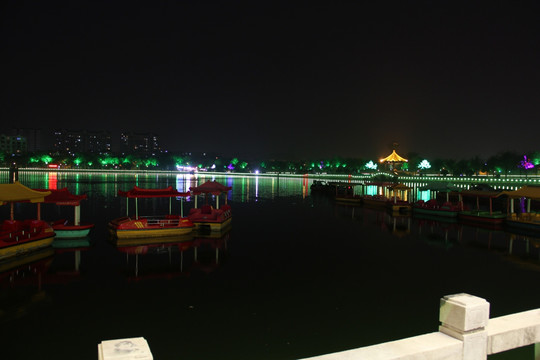 开封龙亭夜景