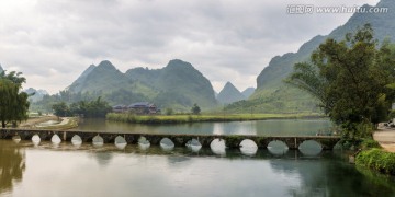 广西靖西鹅泉风光