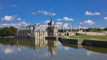 法国尚蒂伊城堡 欧洲城堡