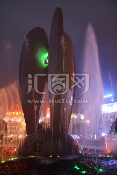 北部湾广场喷泉