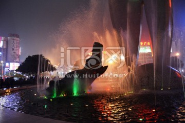 北部湾广场喷泉