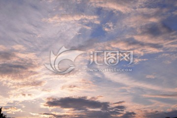 彩云 蓝天