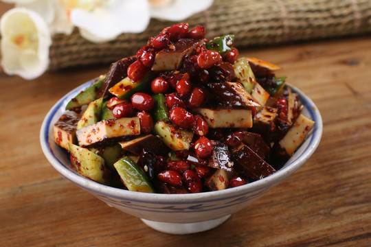 花仁拌豆干 花仁豆干