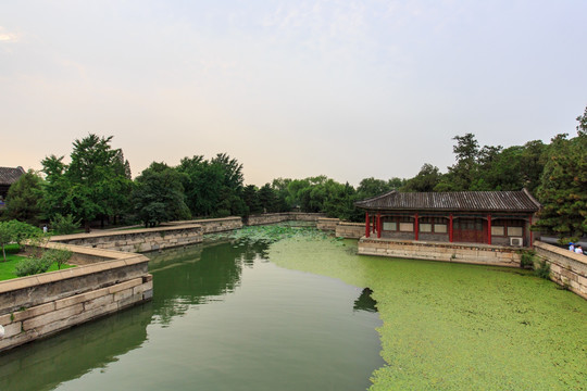 北京颐和园万字河
