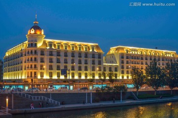 天津城市夜景