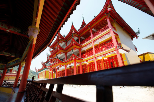 寺院 寺庙 藏经阁