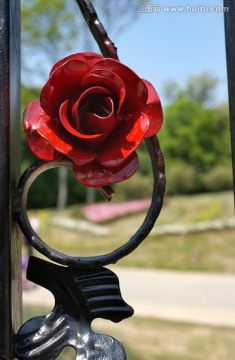 玫瑰雕塑