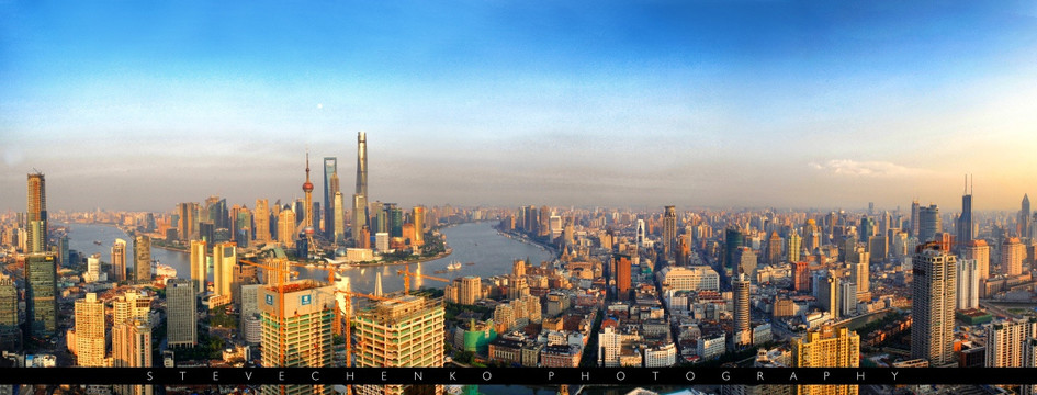 上海建筑全景