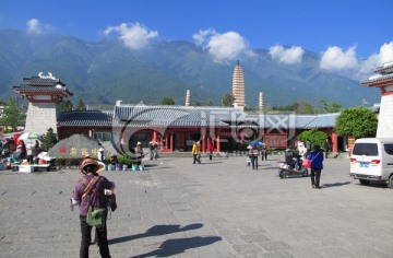 云南大理 崇圣寺三塔