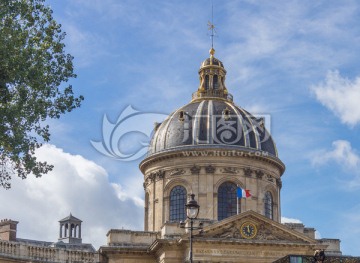 巴黎欧式建筑穹顶