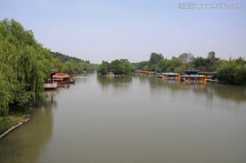 扬州瘦西湖 游船