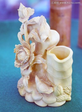 象牙花插