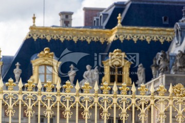 凡尔赛宫金色围栏