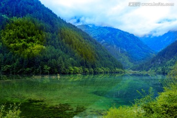 九寨沟景区风光