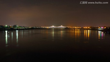 国庆节的唯美夜景