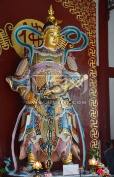 韦驮菩萨像
