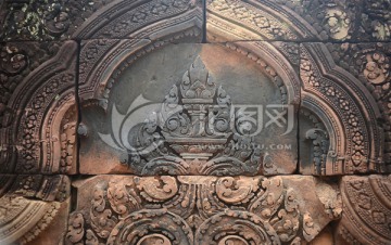 柬埔寨吴哥窟浮雕