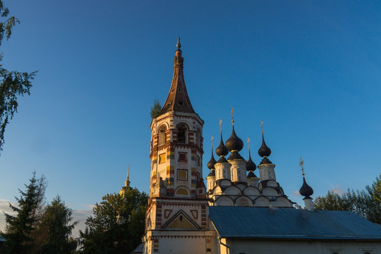 俄罗斯教堂建筑景观