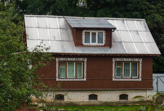 俄罗斯小镇住宅建筑