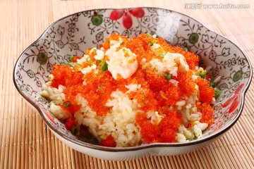 海鲜鱼子饭