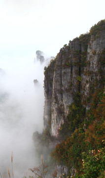 悬崖峭壁 名山大川