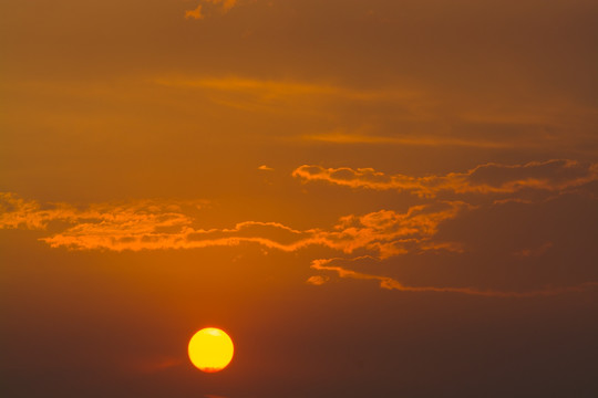 夕阳
