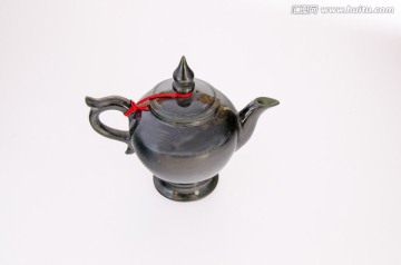 和田碧玉茶壶
