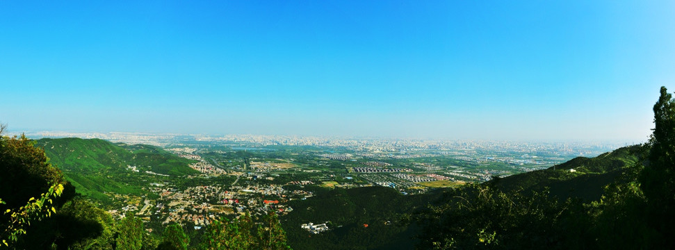香山鸟瞰图