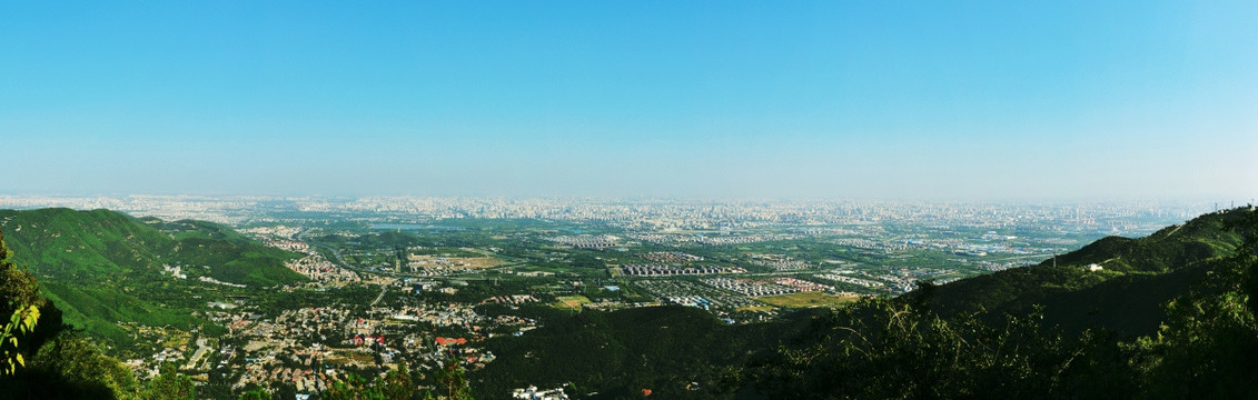 香山鸟瞰图