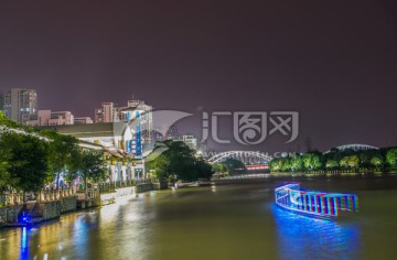 温州夜景 温州南塘街