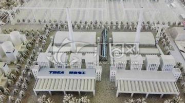 核电站模型 发电机组