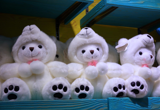 毛绒玩具 北极熊