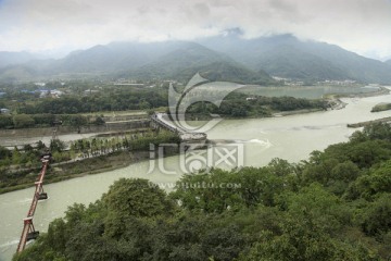 都江堰全景