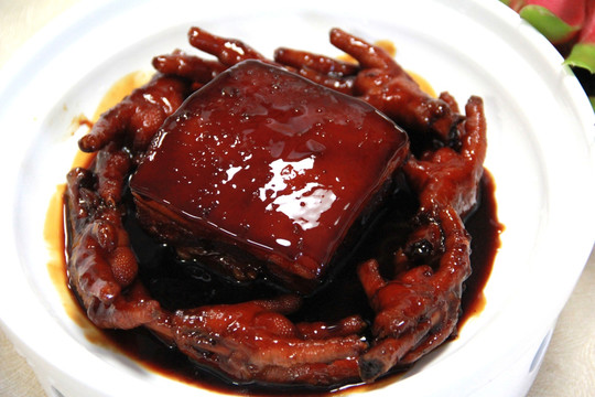 东坡肉焖鸡瓜