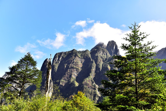 四川甘孜州燕子沟风光