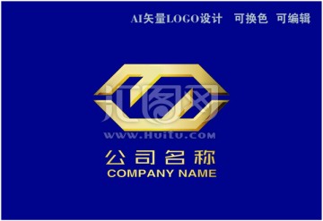 字母F logo设计