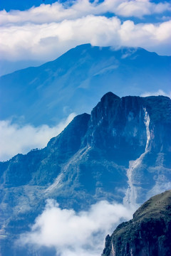 高山云雾