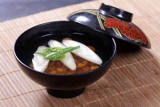 日式蟹味菇汤
