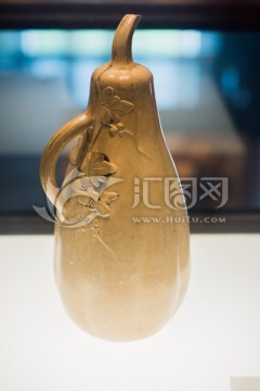 瓜形陶瓷酒壶