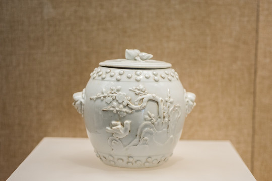 陶瓷花鸟瓶